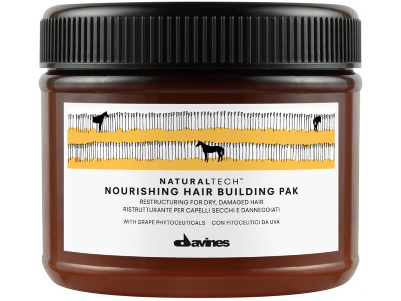 omdømme Radioaktiv Selskab Davines Natural Tech Nourishing Hair Building Pak • Lux Salon Products -  Davines Hair & Body Products Retailer